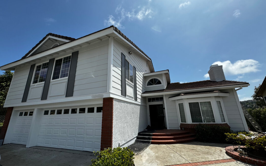 Laguna Niguel Painters: 3 Types of Paint Used to Update The Exterior of a Single-Family Home